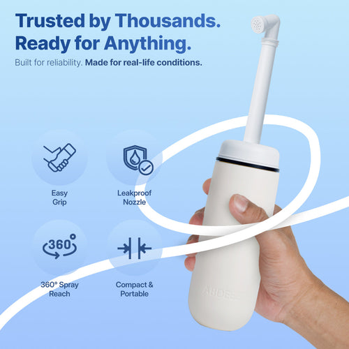 ABDEEZ Portable Bidet – Travel & On-the-Go Hygiene