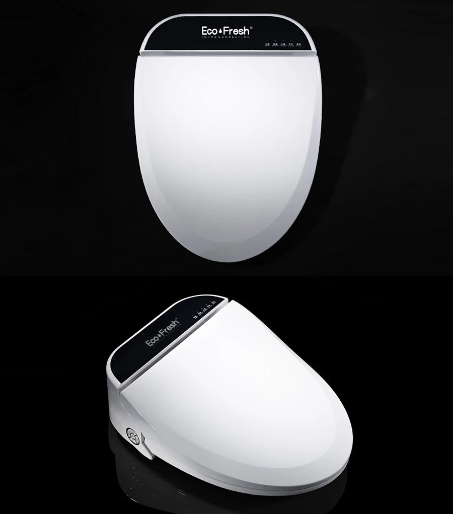 Ecofresh smart toilet seat cover electronic bidet cover clean dry seat heating wc intelligent toilet seat cover child seat