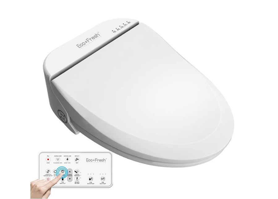 Ecofresh smart toilet seat cover electronic bidet cover clean dry seat heating wc intelligent toilet seat cover child seat