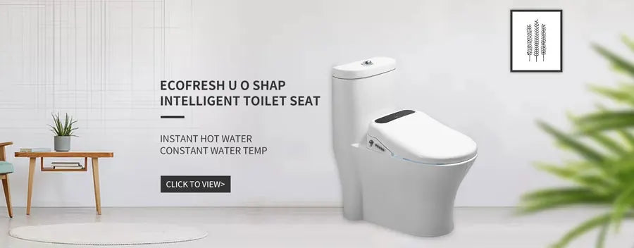 Ecofresh smart toilet seat cover electronic bidet cover clean dry seat heating wc intelligent toilet seat cover child seat