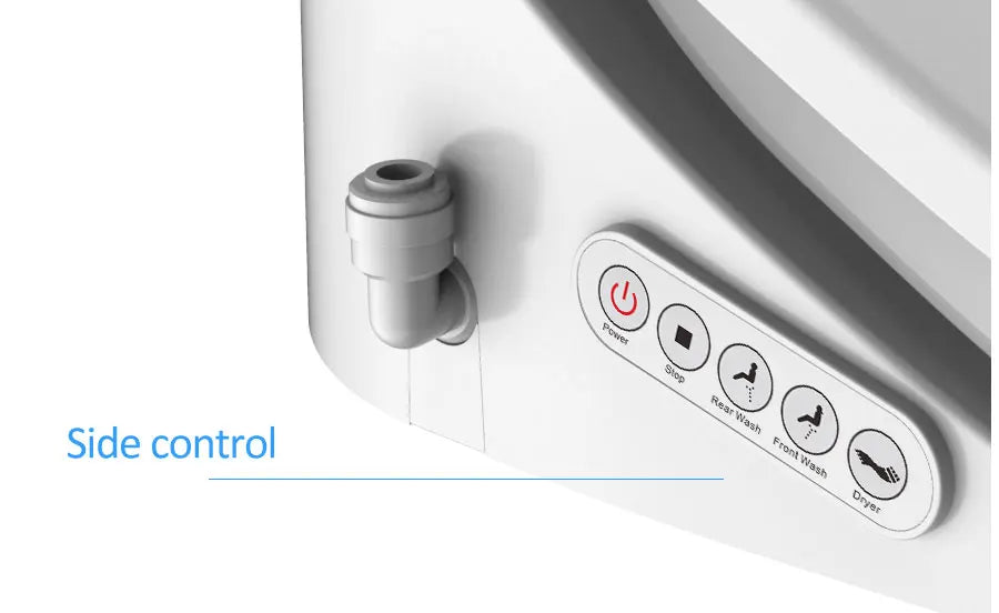 Ecofresh smart toilet seat cover electronic bidet cover clean dry seat heating wc intelligent toilet seat cover child seat