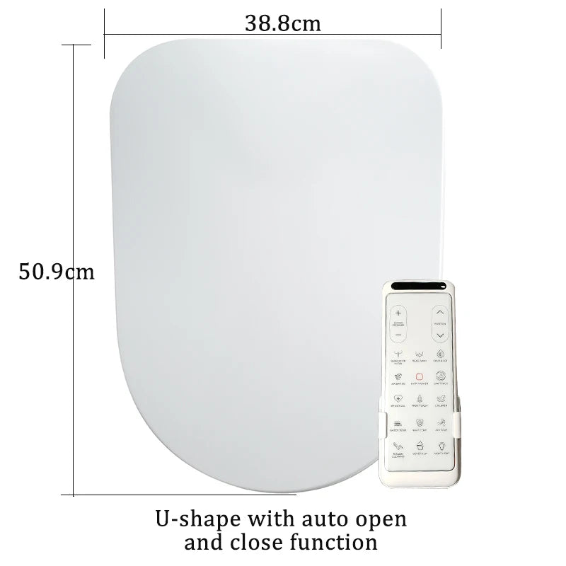 Ecofresh smart toilet seat cover electronic bidet cover clean dry seat heating wc intelligent toilet seat cover child seat