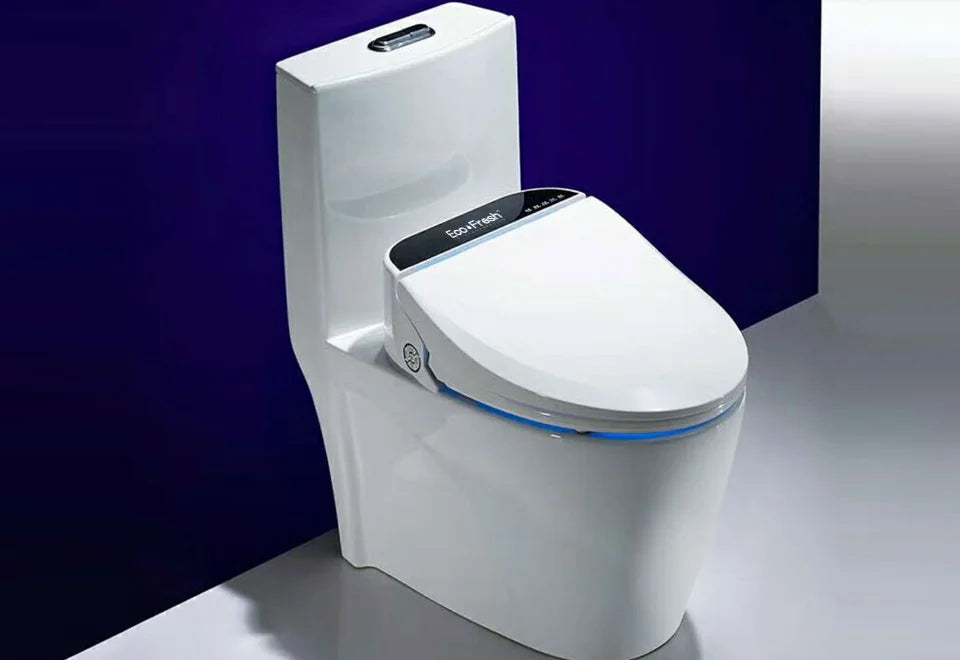 Ecofresh smart toilet seat cover electronic bidet cover clean dry seat heating wc intelligent toilet seat cover child seat