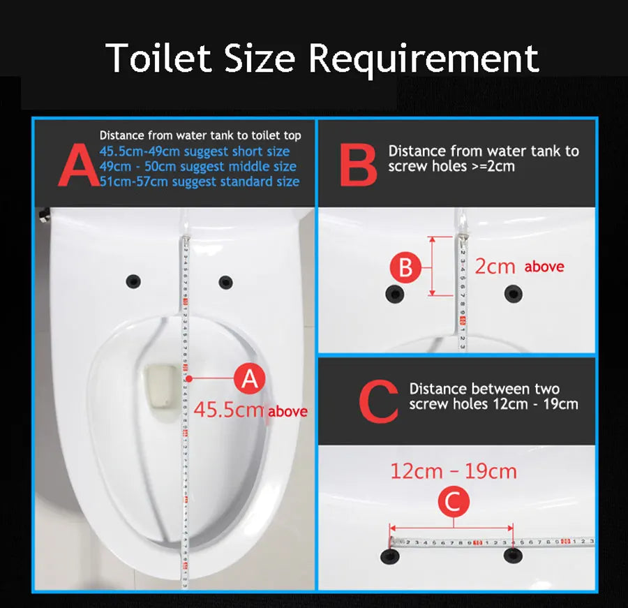 Ecofresh smart toilet seat cover electronic bidet cover clean dry seat heating wc intelligent toilet seat cover child seat