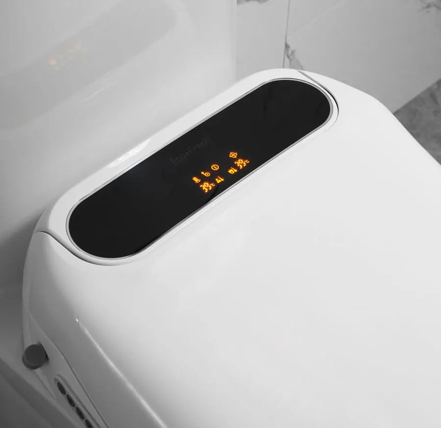 Ecofresh smart toilet seat cover electronic bidet cover clean dry seat heating wc intelligent toilet seat cover child seat