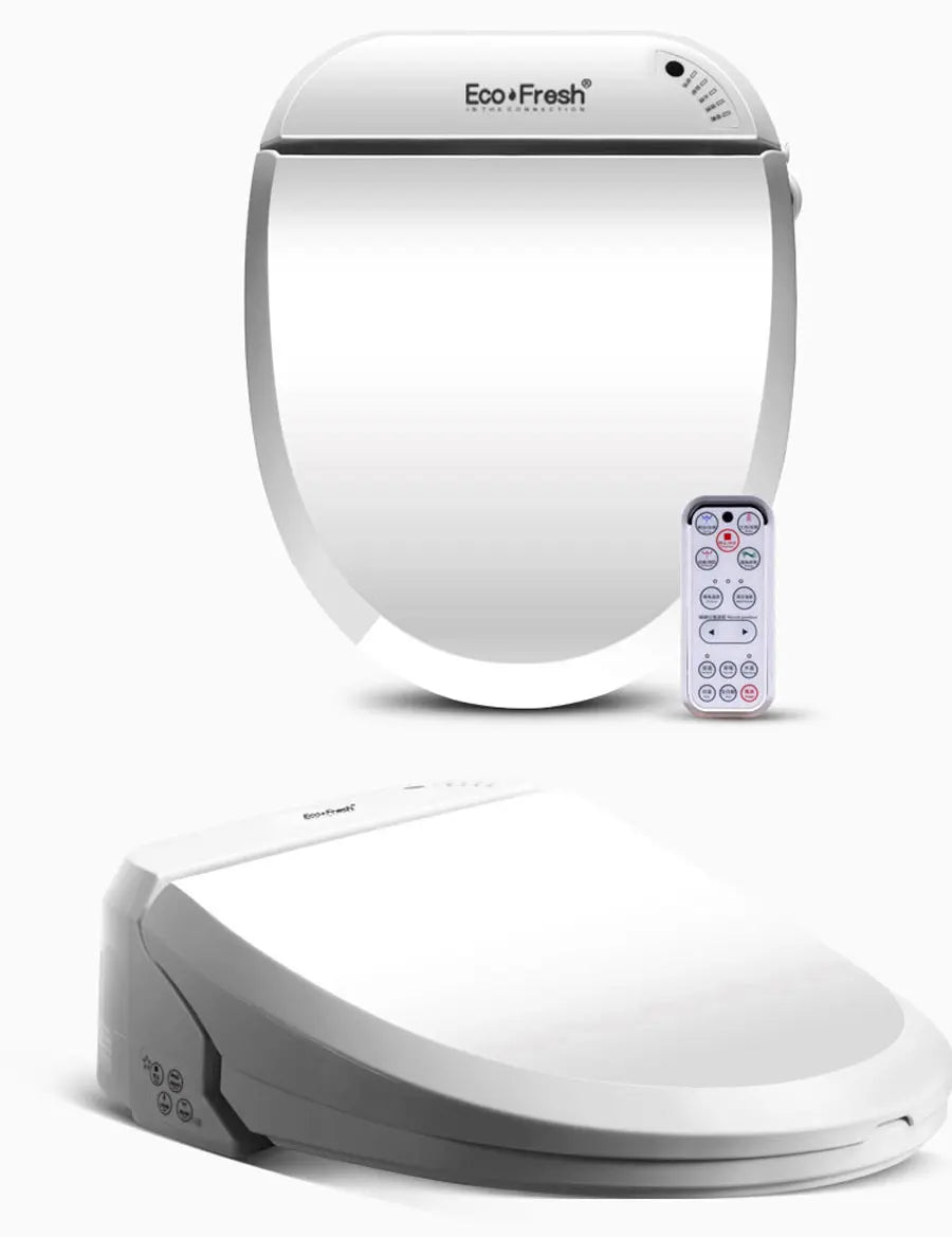 Ecofresh smart toilet seat cover electronic bidet cover clean dry seat heating wc intelligent toilet seat cover child seat
