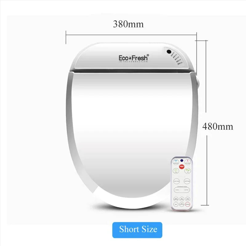 Ecofresh smart toilet seat cover electronic bidet cover clean dry seat heating wc intelligent toilet seat cover child seat