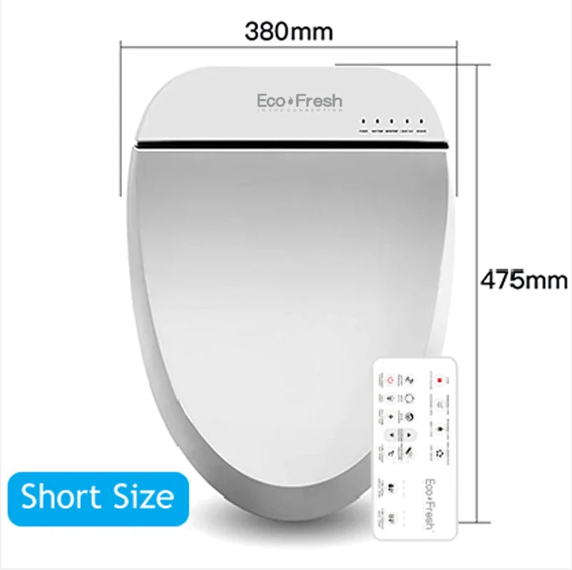 Ecofresh smart toilet seat cover electronic bidet cover clean dry seat heating wc intelligent toilet seat cover child seat