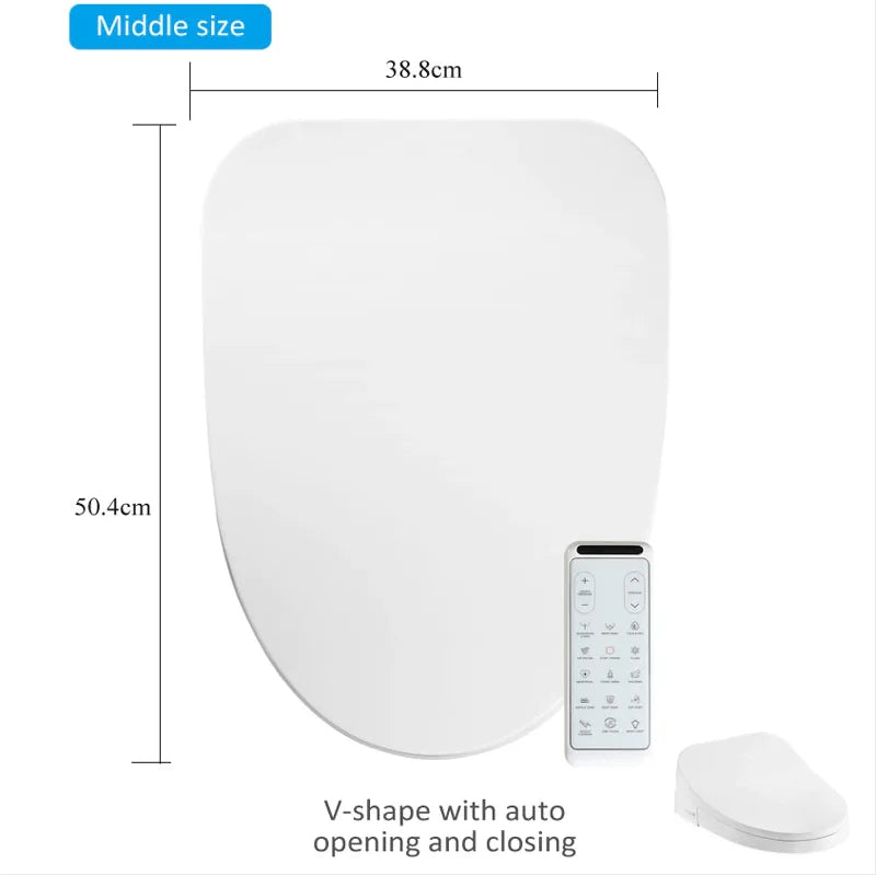 Ecofresh smart toilet seat cover electronic bidet cover clean dry seat heating wc intelligent toilet seat cover child seat