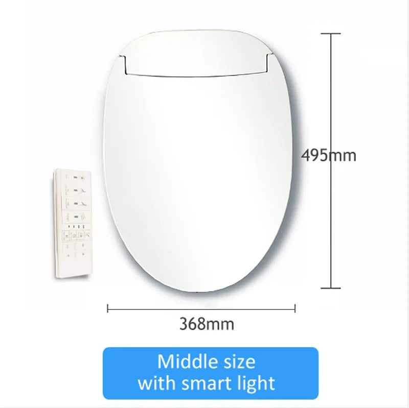 Ecofresh smart toilet seat cover electronic bidet cover clean dry seat heating wc intelligent toilet seat cover child seat
