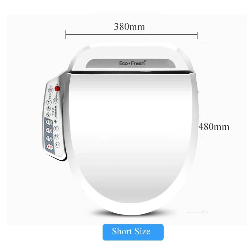 Ecofresh smart toilet seat cover electronic bidet cover clean dry seat heating wc intelligent toilet seat cover child seat