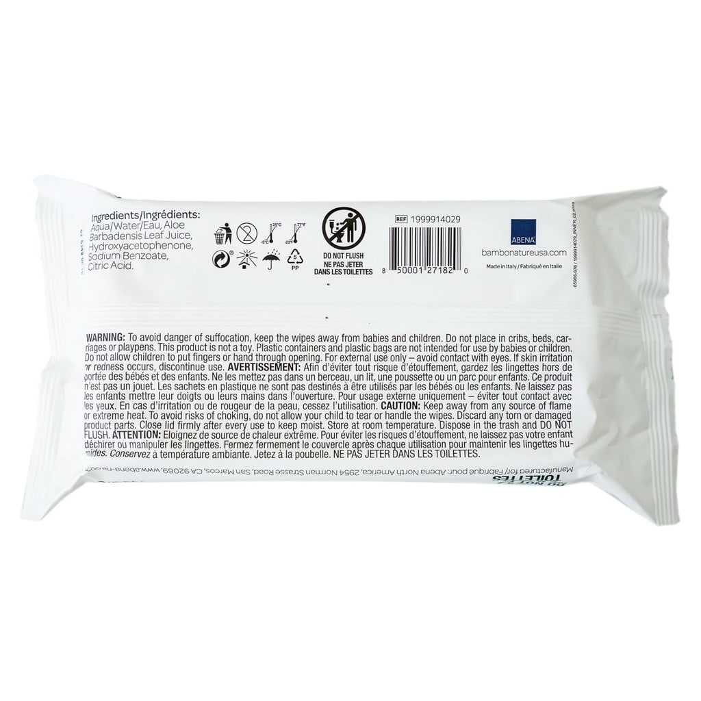 Bambo Nature Baby Wipes – 99% Water, Fragrance-Free & Plastic-Free